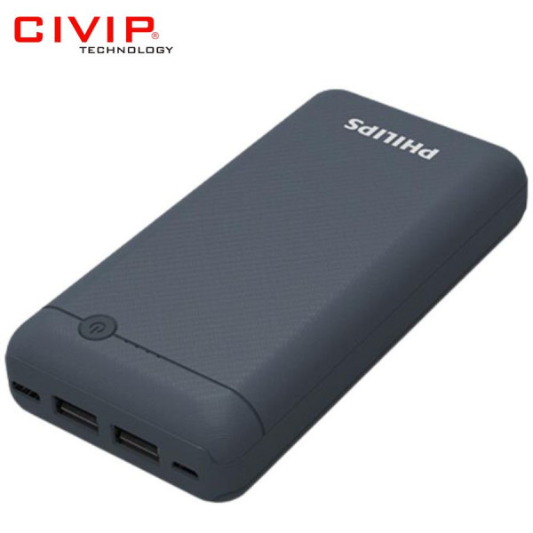 Pin sạc dự phòng Philips Slim 20000mAh