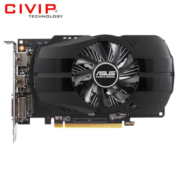 Card màn hình Asus PHOENIX RADEON RX550 (4GB GDDR5, 128 bit, Stream Processors 512, DVI / HDMI / DP)