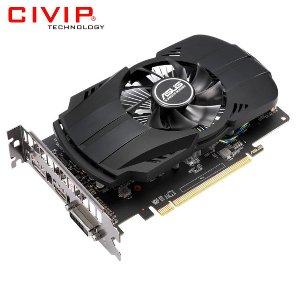 Card màn hình Asus PHOENIX RADEON RX550 (4GB GDDR5, 128 bit, Stream Processors 512, DVI / HDMI / DP)