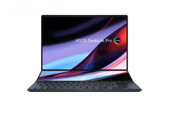 Laptop Asus Zenbook Pro 14 Duo OLED UX8402VU-P1028W (Core i9-13900H/ 32GB/ 1TB/ RTX 4050 6GB/ 14.5 inch 2.8K OLED/ Cảm ứng/ Win 11/ Đen)