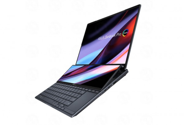 Laptop Asus Zenbook Pro 14 Duo OLED UX8402VU-P1028W (Core i9-13900H/ 32GB/ 1TB/ RTX 4050 6GB/ 14.5 inch 2.8K OLED/ Cảm ứng/ Win 11/ Đen)