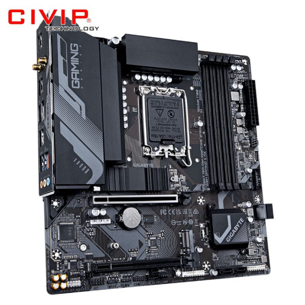 Mainboard GIGABYTE B760M GAMING X AX DDR5 (Chipset B760, Socket Intel LGA1700, DDR5, DP / HDMI, mATX)