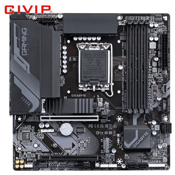 Mainboard GIGABYTE B760M GAMING X DDR5 (Chipset B760, Socket Intel LGA1700, DDR5, DP / HDMI, mATX)