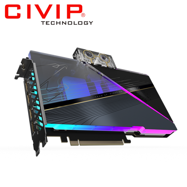 Card màn hình Gigabyte AORUS GeForce RTX™ 4080 16GB XTREME WATERFORCE WB (GV-N4080AORUSX WB-16GD)