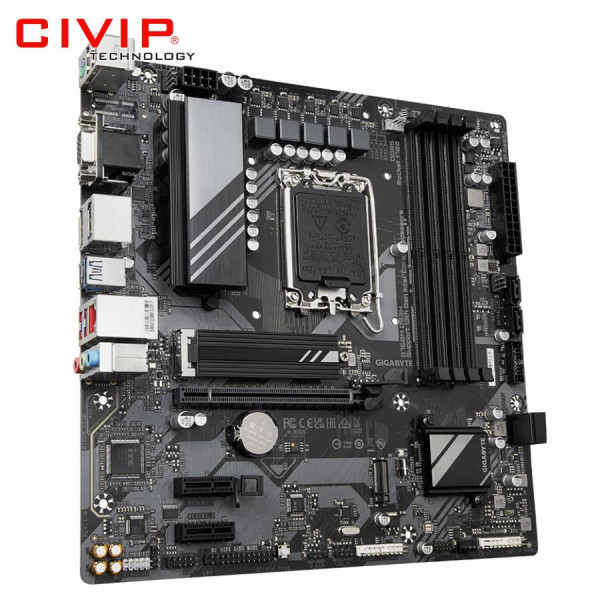Mainboard GIGABYTE B760M DS3H DDR5 (Chipset B760, Socket Intel LGA1700, DDR5, DP / HDMI / VGA, mATX)