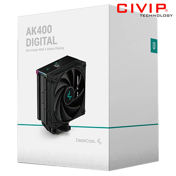 Tản nhiệt khí CPU Deepcool AK400 DIGITAL - Black