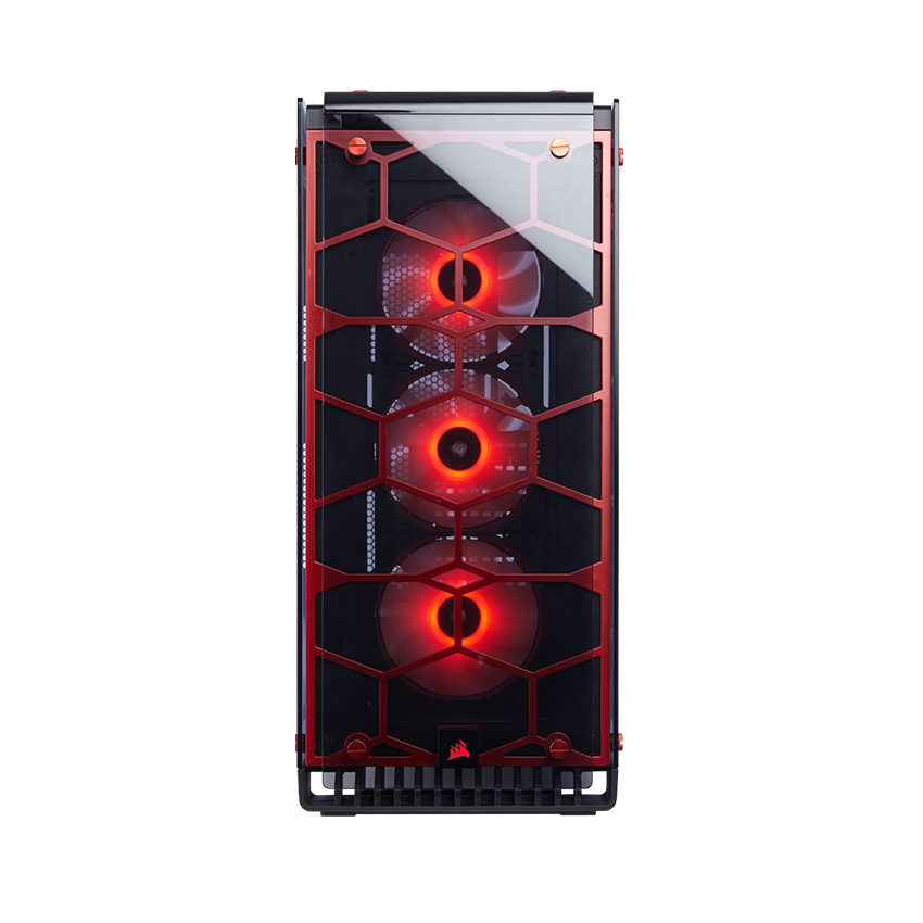 Case Corsair Crystal Series 570X (Mid-Tower/Màu Đỏ/Led RGB)