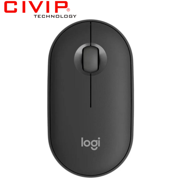 Chuột không dây Logitech Pebble M350s Bluetooth/Wireless Đen