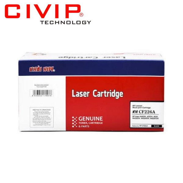 Hộp mực Kmax CF226A ( Loại có gắn chip mực ) 