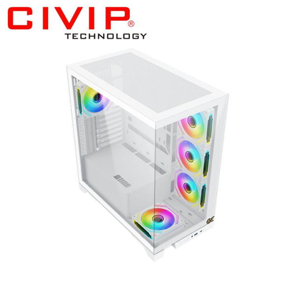 Case Xigmatek  Endorphin Ultra Arctic - EN41358 - White