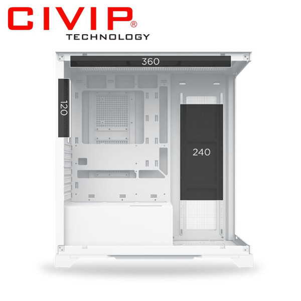 Case Xigmatek  Endorphin Ultra Arctic - EN41358 - White