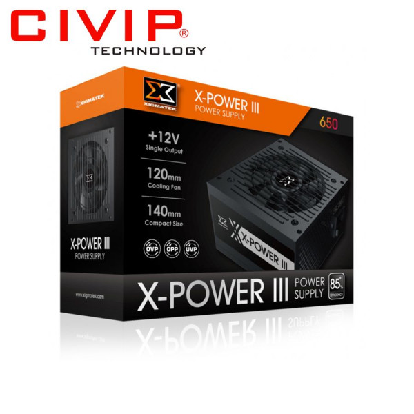 Nguồn Xigmatek X-POWER III X650 EN45990