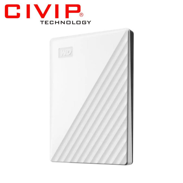 Ổ cứng di động HDD WD My Passport 2TB - Trắng