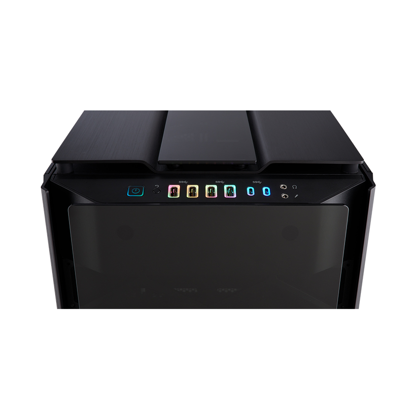 Case Corsair Obsidian Series 1000D Full Tempered Glass Aluminum (Super Tower/Màu Đen/Led RGB)