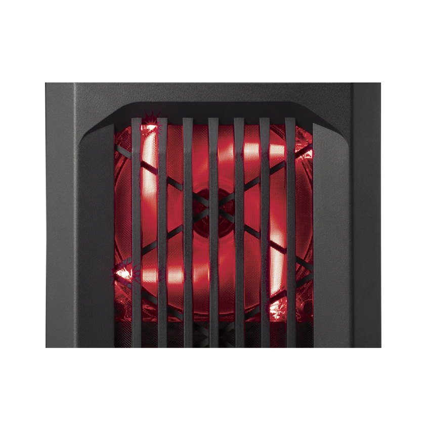 Case Corsair Carbide Series SPEC-01 Red LED Gaming (Mid Tower/Màu Đen )