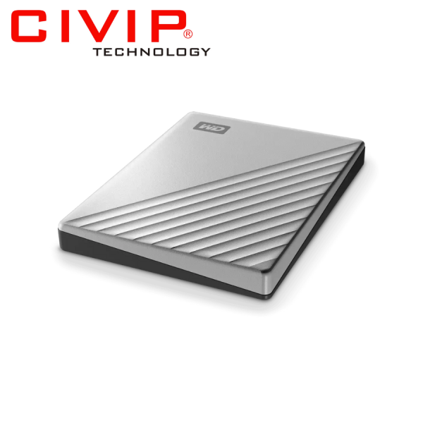 Ổ cứng di dộng HDD WD My Passport Ultra 1TB 2.5''- Bạc