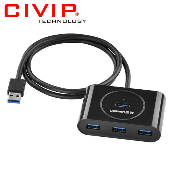 Bộ chia USB 3.0 1 ra 4 cổng Ugreen 20291