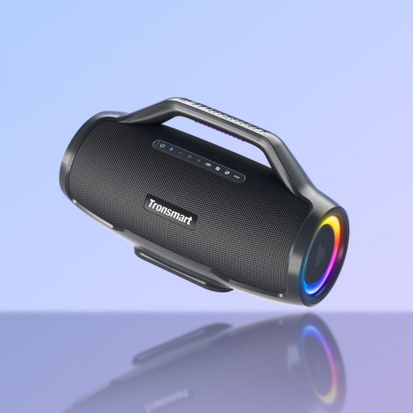 Loa Bluetooth Tronsmart Bang Max 130W, Cổng Micro có dây, Cổng kết nối Guitar