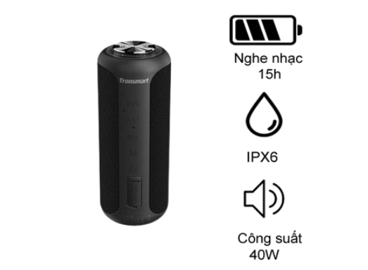 Loa Bluetooth Tronsmart T6 Plus - Black