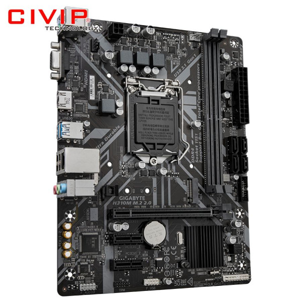Mainboard GIGABYTE H310M M.2 2.0 (Chipset H310, CPU Intel LGA 1151, Ram DDR4, VGA/HDMI)