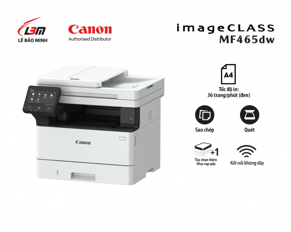 Máy in laser đa năng Canon MF465DW