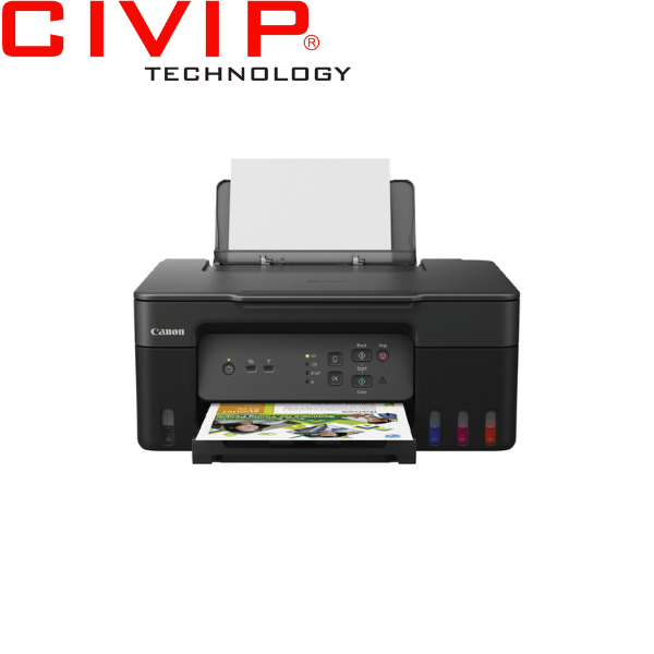 Máy in phun màu đa năng Canon G3770 (Đen)