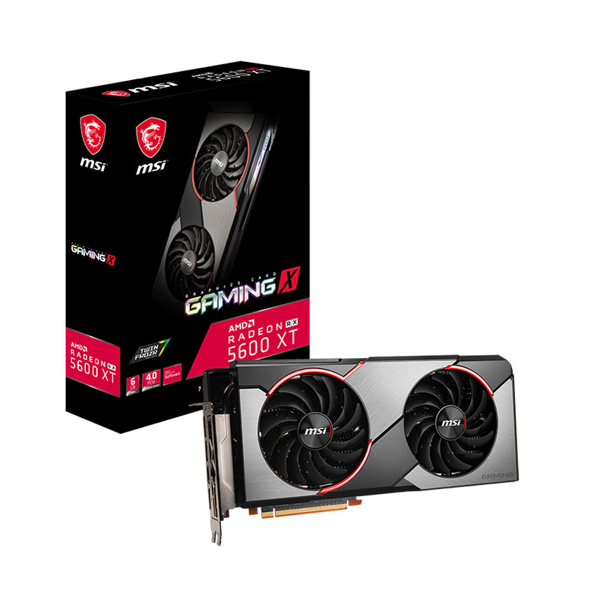 Card màn hình MSI RX 5600 XT GAMING X (6GB GDDR6/192-bit/HDMI+DP)