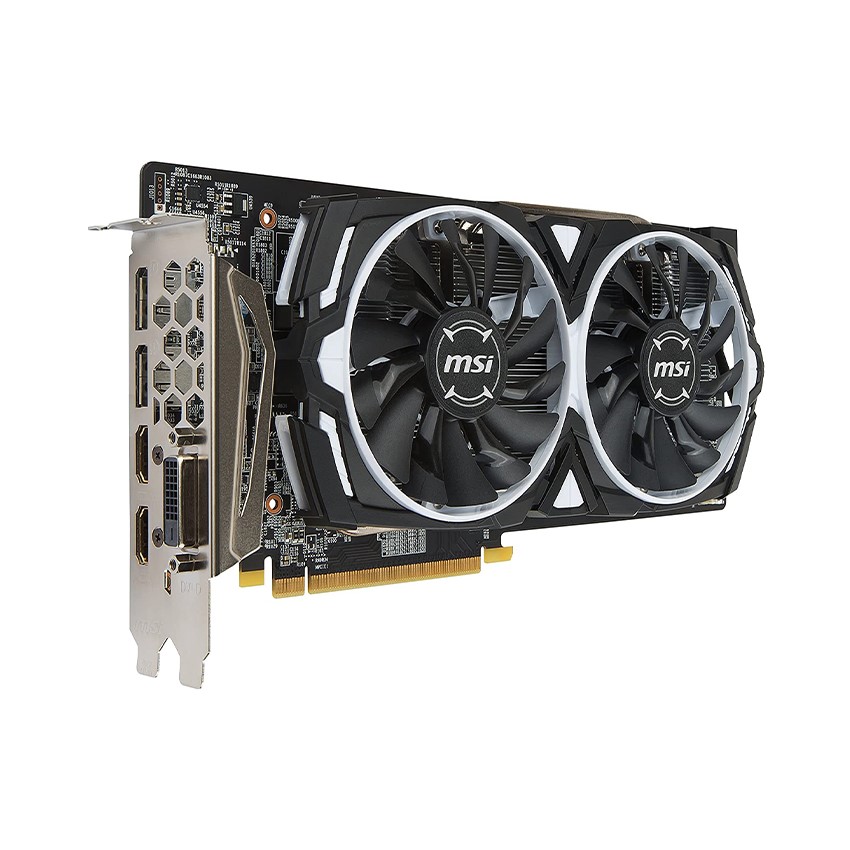 Card màn hình MSI RX 580 ARMOR 8G OC (8GB GDDR5/256-bit/DVI+HDMI+DP)