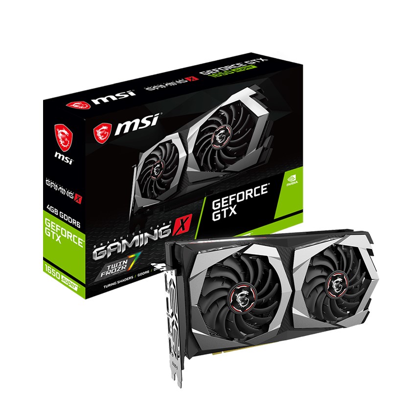 Card màn hình MSI GTX 1650 Super GAMING X 4G (4GB GDDR6/128-bit/HDMI+DP)