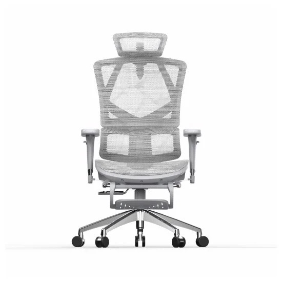 Ghế công thái học Sihoo M90B (có kê chân)- Xám