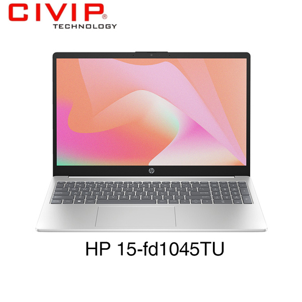 Máy tính xách tay HP 15-fd1045TU 9Z2X1PA (Intel Core 5 120U/ 16GB/ 512GB/ Intel Graphics/ 15.6 inch FHD/ Win 11/ Bạc)