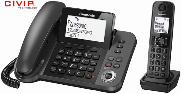 Điện thoại không dây trả lời tự động Panasonic KX-TGF320CX