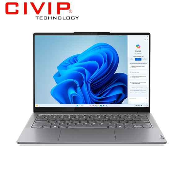 Laptop Lenovo Yoga Slim 7 14IMH9 83CV001VVN (Intel Core Ultra 7 155H | 1TB | 32GB | Intel Arc | 14 inch WUXGA OLED | Win 11 | Office | Xám)