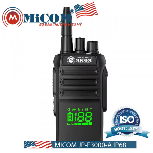 Bộ đàm MiCOM JP-F3000-A  thương hiệu Mỹ