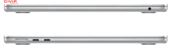 Laptop Apple Macbook Air M2 Z15X002NM (Apple M2/8C CPU/10C GPU/16GB RAM/512GB SSD/13.6/Mac OS/Bạc)