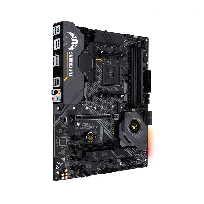 Mainboard ASUS TUF GAMING X570-PLUS (AMD X570/Socket AM4/ATX/4 khe RAM DDR4/Type C/ HDMI/ DP)