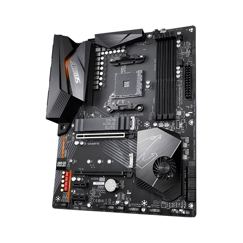 Mainboard GIGABYTE X570 AORUS ELITE (AMD X570/Socket AM4/ATX/ 4 khe RAM DDR4)