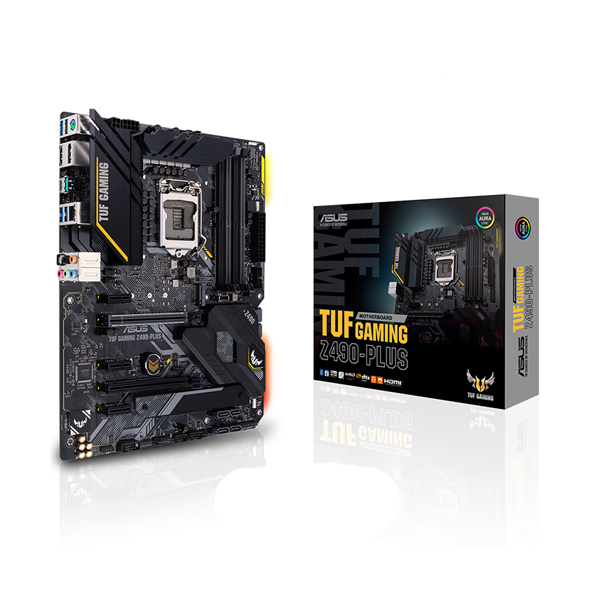 Mainboard ASUS TUF GAMING Z490-PLUS (Intel Z490/Socket 1200/ATX/4 khe RAM DDR4)