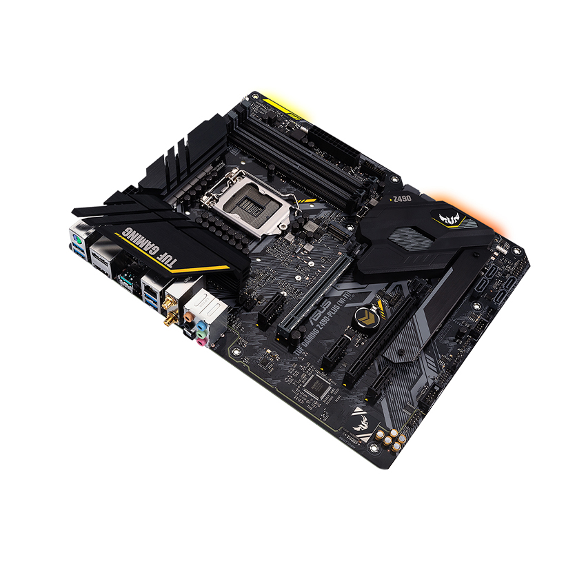 Mainboard ASUS TUF Gaming Z490-PLUS (WI-FI) (Intel Z490/Socket 1200/ATX/4 khe RAM DDR4)