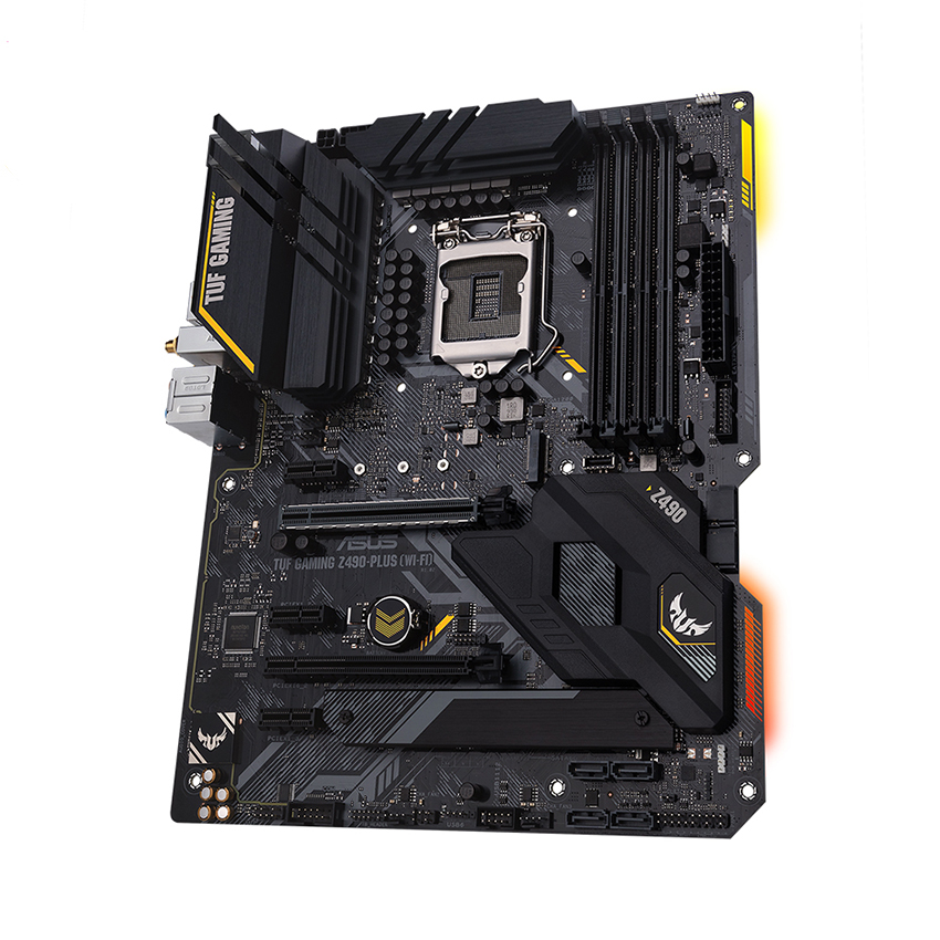 Mainboard ASUS TUF Gaming Z490-PLUS (WI-FI) (Intel Z490/Socket 1200/ATX/4 khe RAM DDR4)