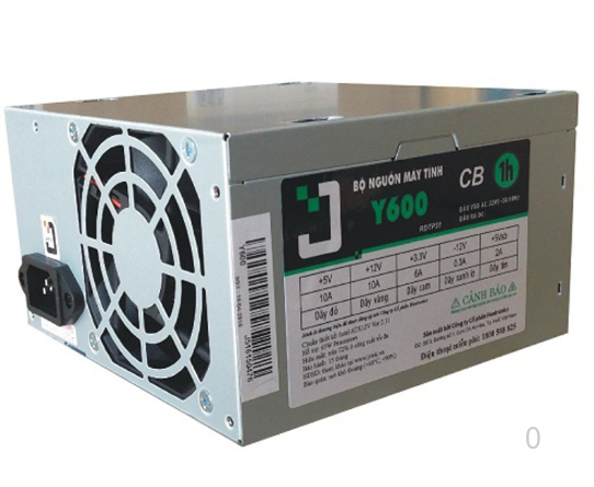 Nguồn Jetek Y600 (230W/ATX/4pin-CPU)