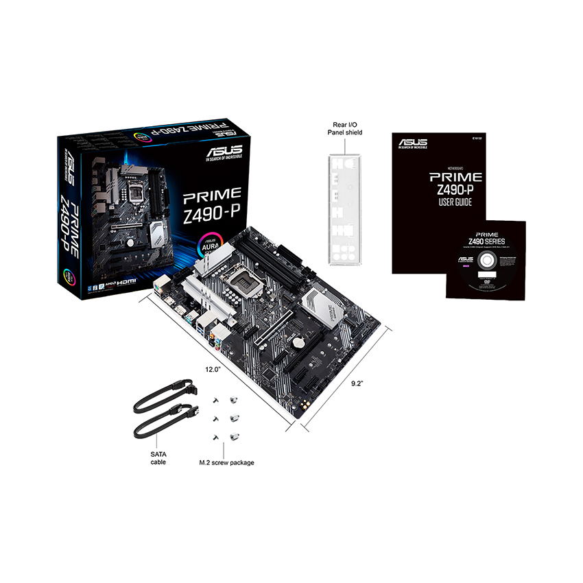 Mainboard ASUS PRIME Z490-P (Intel Z490/Socket 1200/ATX/4 khe RAM DDR4)