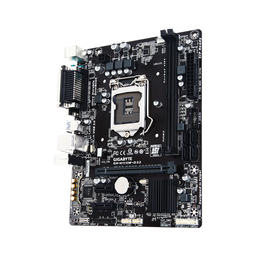 Mainboard GIGABYTE H110M-DS2 (Intel H110/ Socket 1151/mATX/2 khe Ram DDR4 )