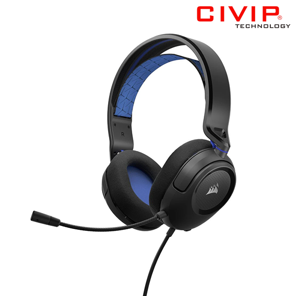 Tai nghe Corsair HS35 V2 Stereo Blue