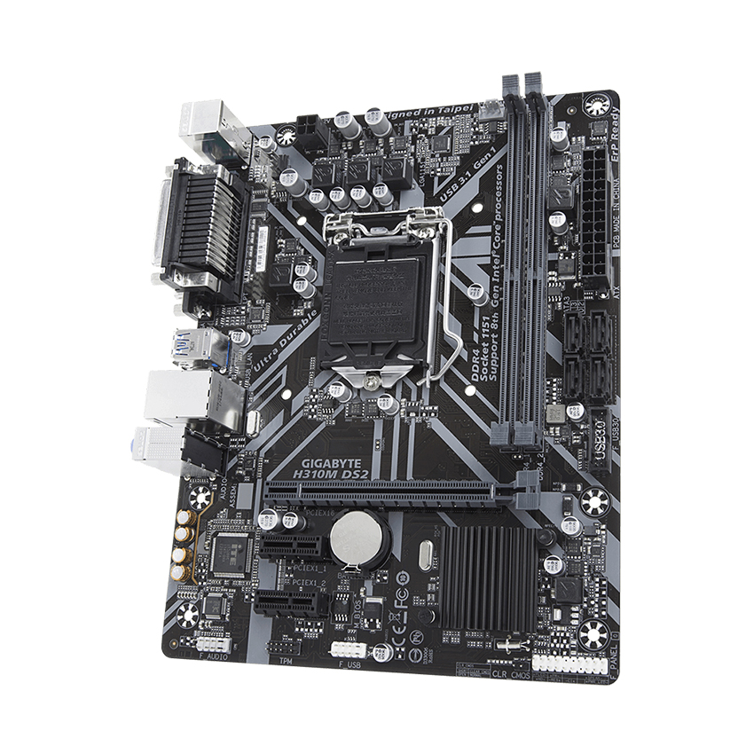 Mainboard Gigabyte H310M DS2 (Intel H310/Socket 1151-v2/mATX/2 khe RAM DDR4)