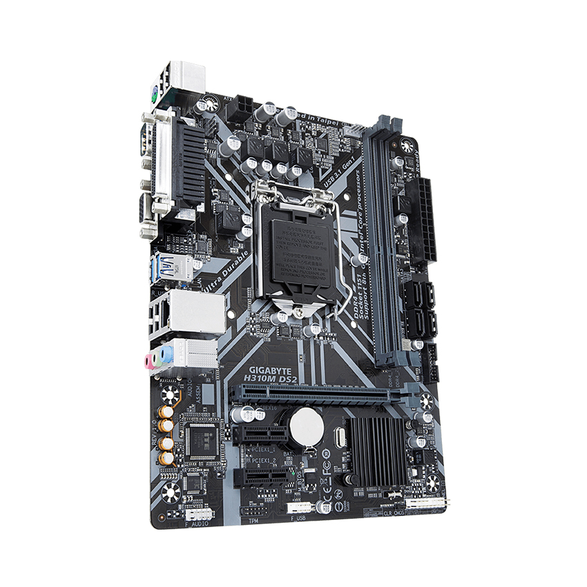 Mainboard Gigabyte H310M DS2 (Intel H310/Socket 1151-v2/mATX/2 khe RAM DDR4)