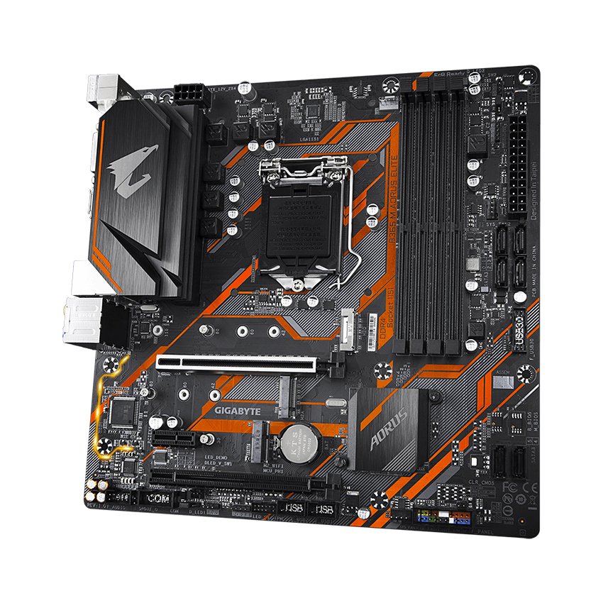 Mainboard GIGABYTE B365M AORUS ELITE (Intel B365/Socket 1151-v2/m-ATX/4 khe RAM DDR4)