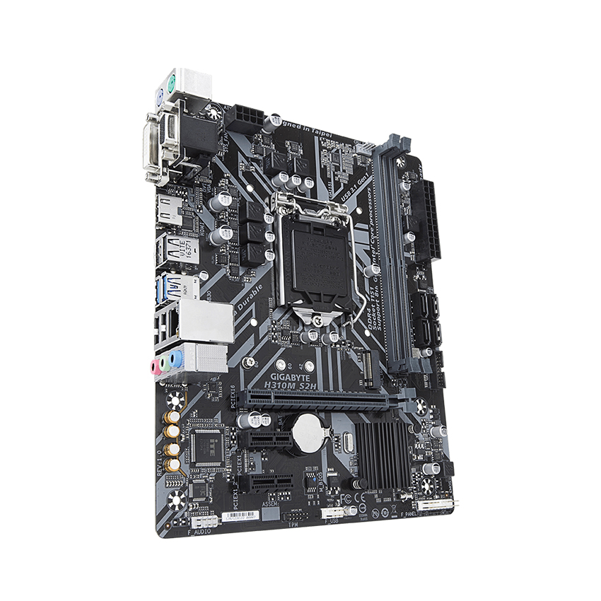 Mainboard Gigabyte H310M S2H (Intel H310/Socket 1151-v2/mATX/2 khe RAM DDR4)