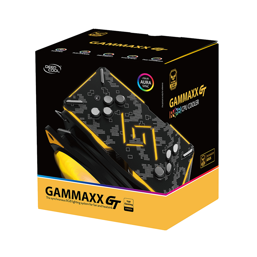 Tản nhiệt khí CPU DeepCool Gammaxx GT TGA (ASUS TUF Edition) - RGB Air Cooler