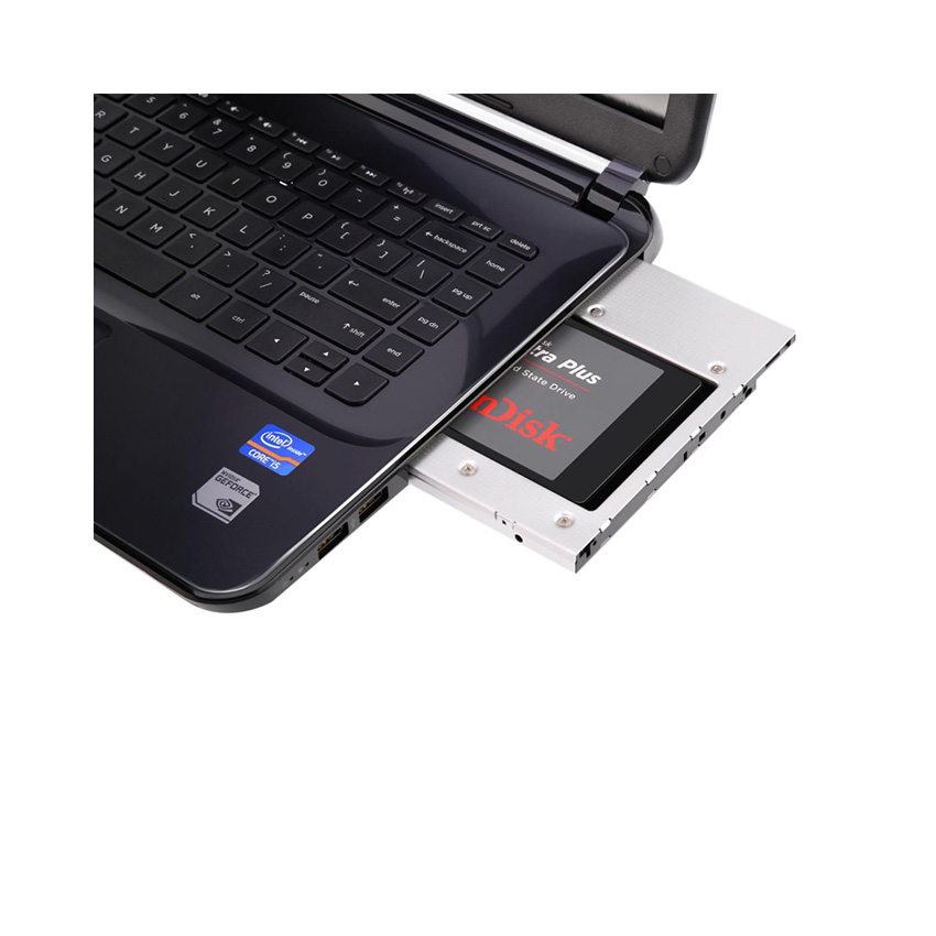 Khay ổ cứng Laptop - Caddy Bay Orico L95SS mỏng